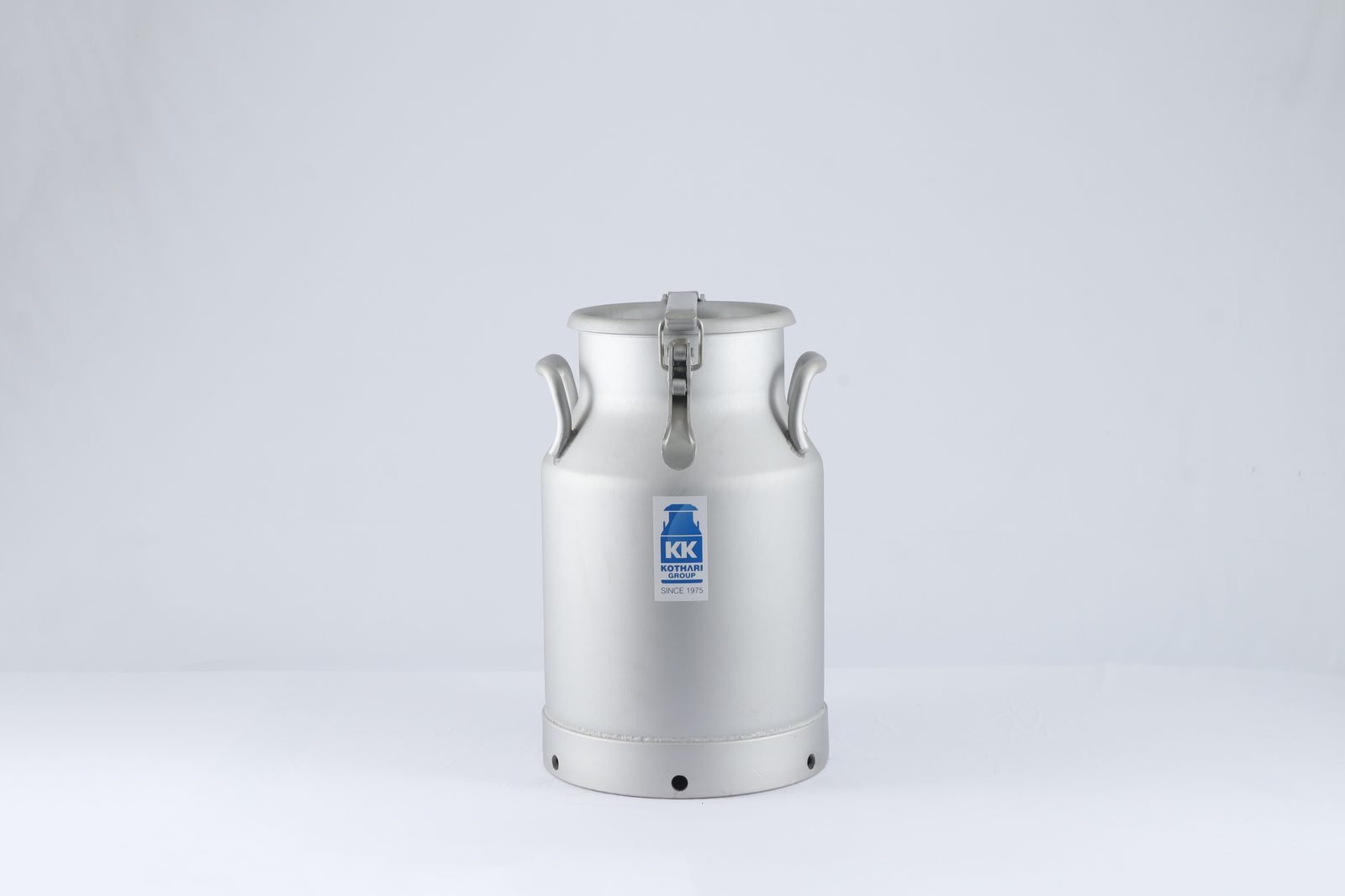 Aluminium Milk Can — Lockable Lid