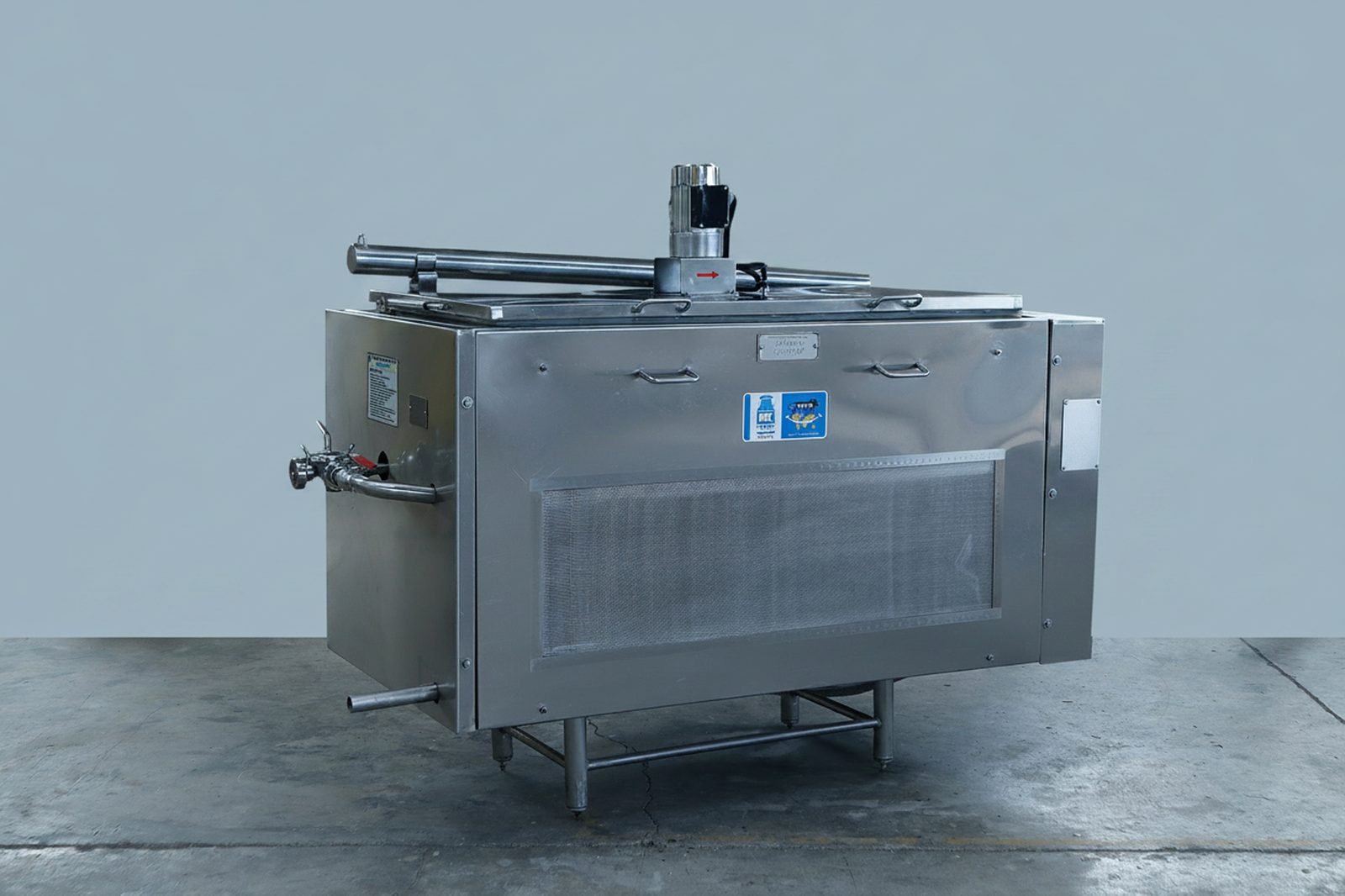 Milk Heating Vat — Closed